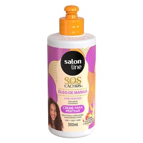 Creme Para Pentear Salon Line S.O.S Óleo De Manga 300ml