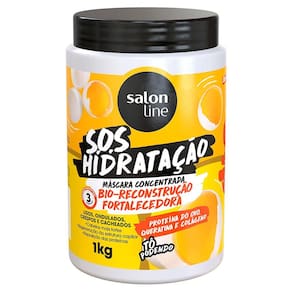 Máscara Capilar S.O.S Hidratação Bio-Reconstrução Fortalecedora 1kg