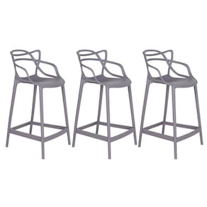 KIT - 3 x banquetas médias Masters Allegra - 66 cm