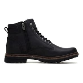 Bota Coturno Casual Masculino Couro FreeWay Django