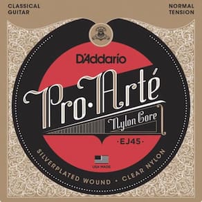 Encordoamento Violao Nylon Daddario Ej45 Pro Arte