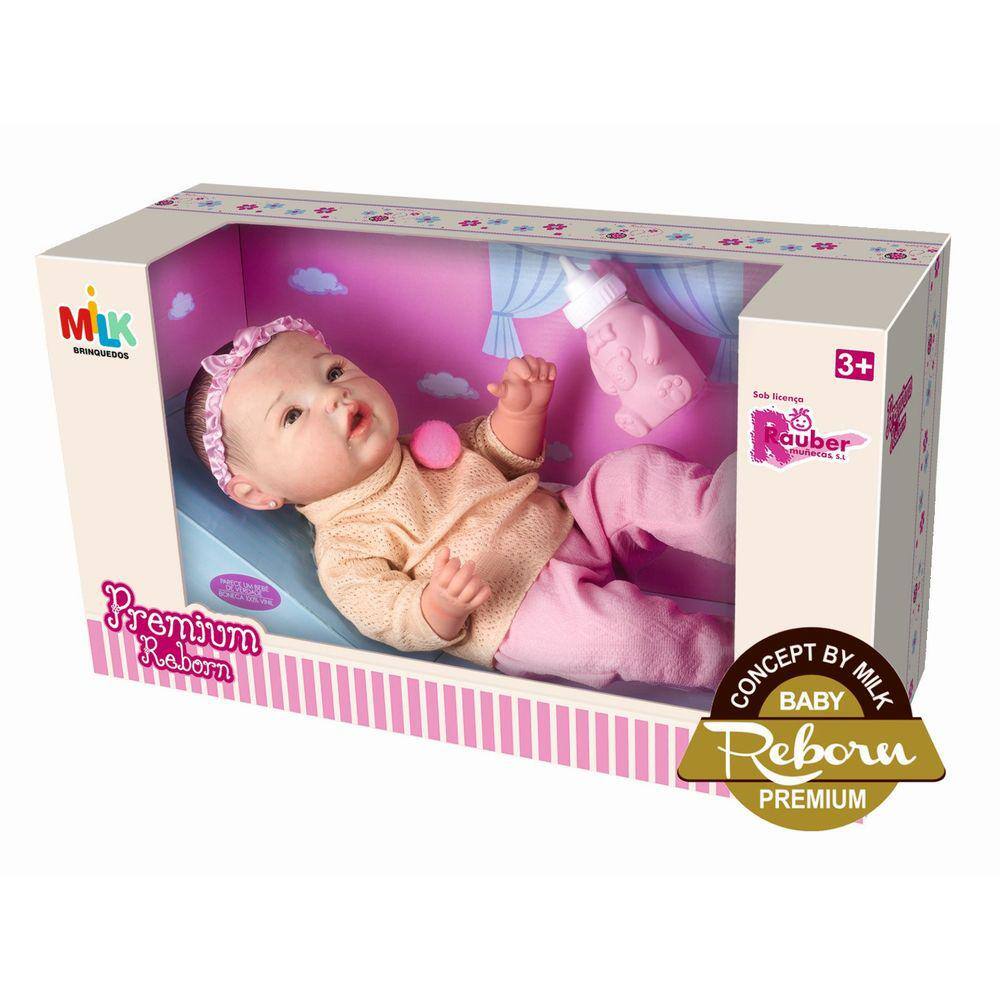 Bebe reborn corpo silicone bem real parecido recem nascido, casas bahia