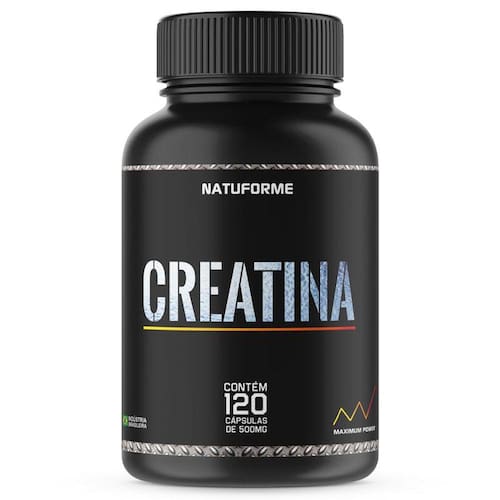 imagem-Creatina 500Mg 120Cps Natuforme