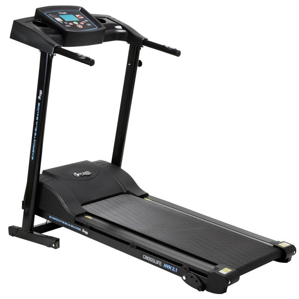 Esteira Ergométrica Elétrica Dobrável Academia Residencial Casa Com Monitor Dream Fitness HVN 2.1