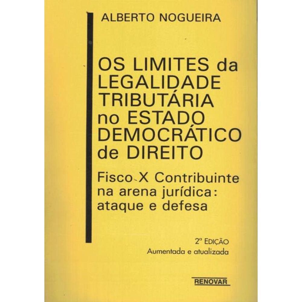 Limites Da Leg.Tribut.No... 2ªed.1999, Os