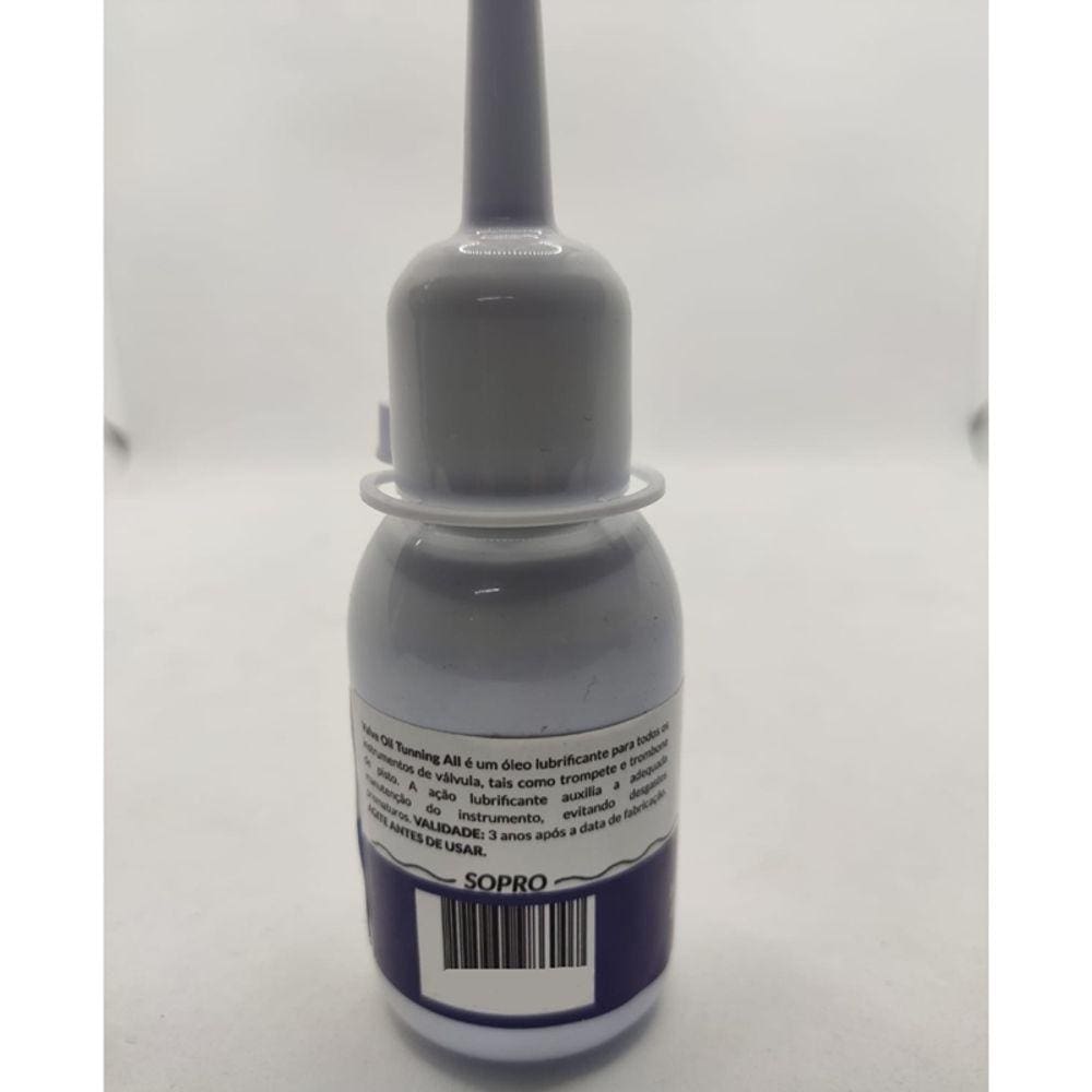 LUBRIFICANTE VALVE OIL TUNNING 57ml P/ INSTRUMENTO DE SOPRO