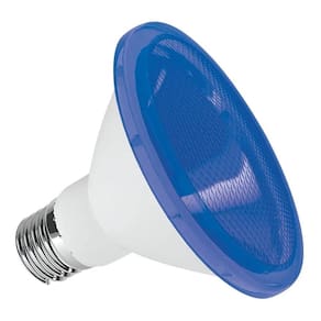 Lâmpada Led Par30 Led 10w Azul Ip65 Bivolt Luminatti