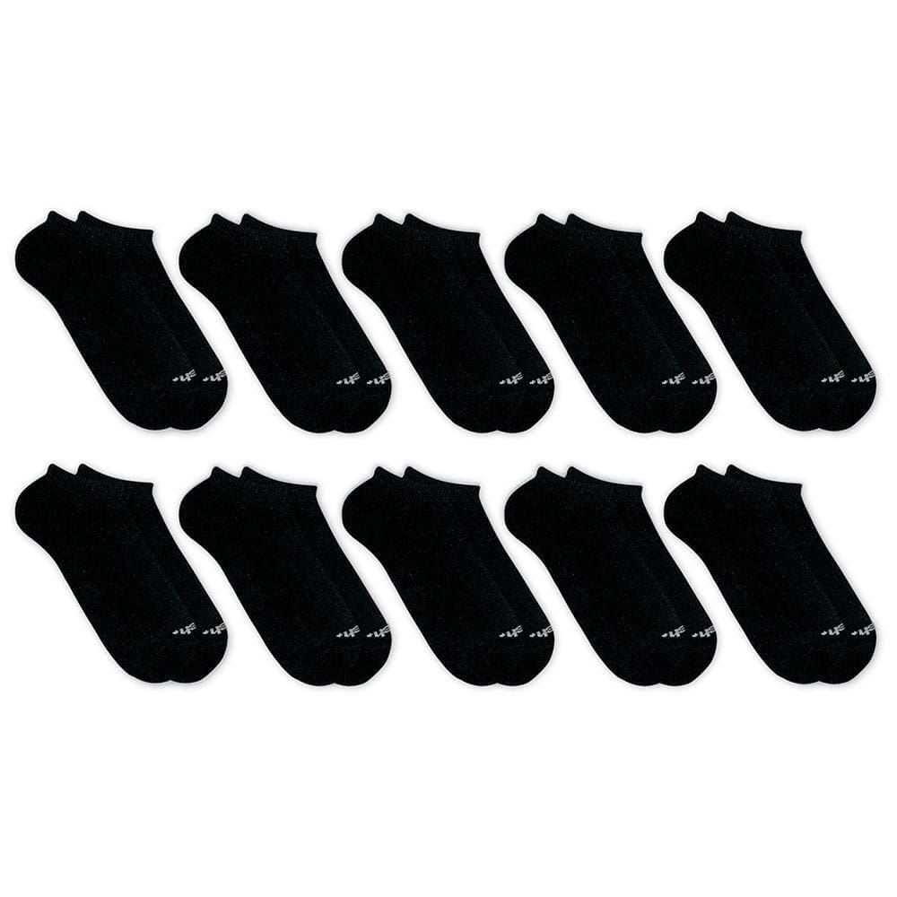 Kit Meia Invisível Mash 10 Pares Algodão Sem Cano Esportiva