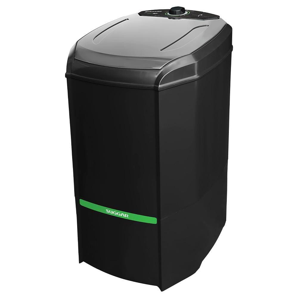 Lavadora de Roupa 10 Kg Preto Lavamax Eco Suggar - 110v - Le1001pt
