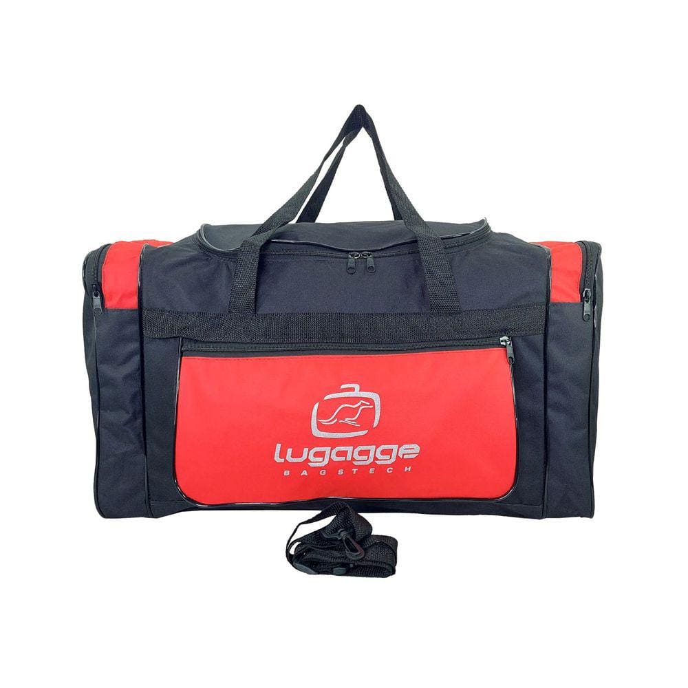 Bolsa sacola mala mão viagem extra grande gg vermelho