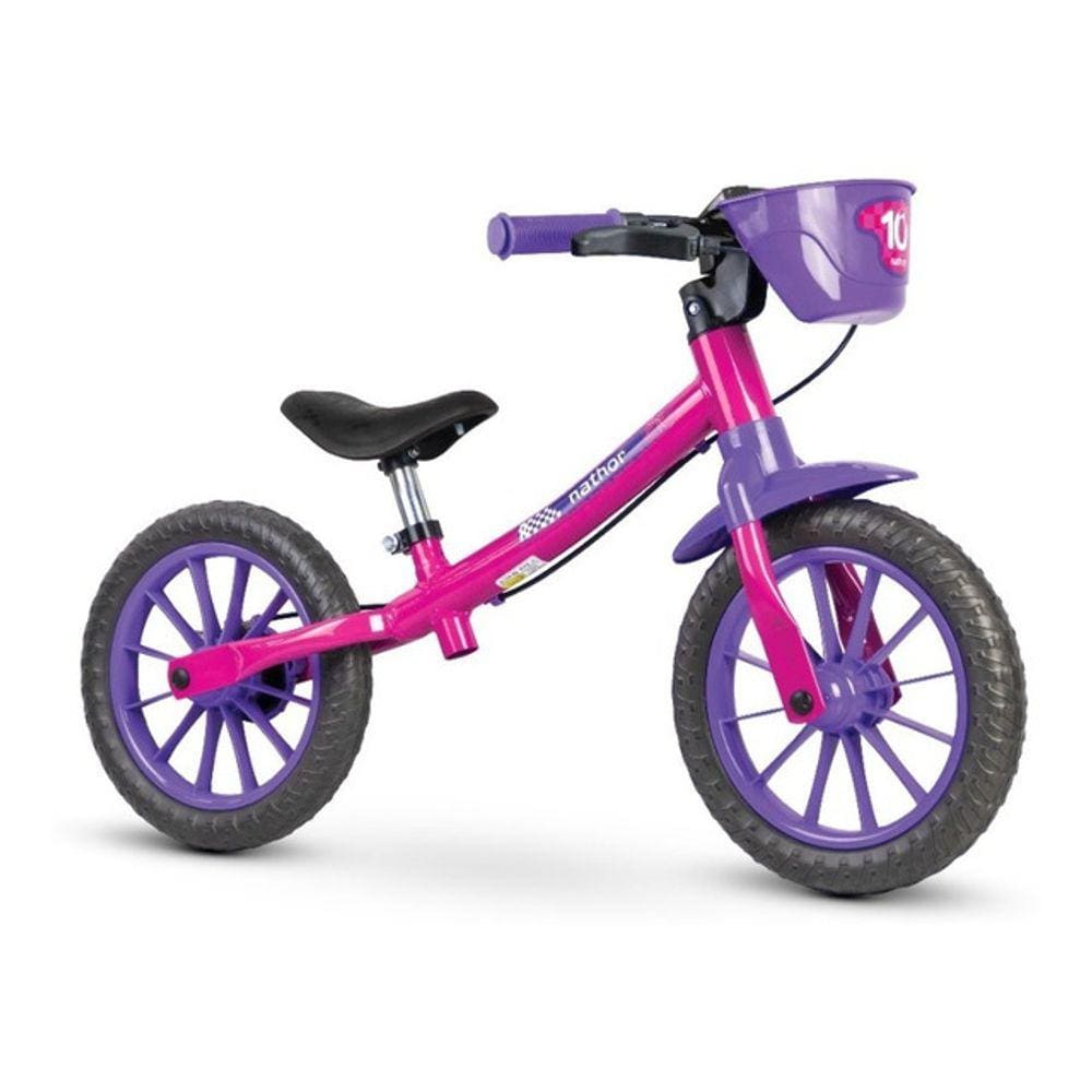 Bicicleta Infantil Balance Pre Bike Sem Pedal Aro 12 Nathor