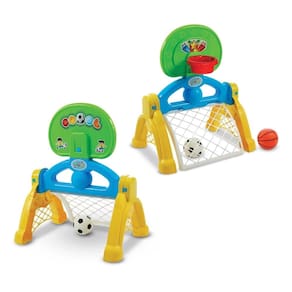 Kit Esportes Futebol e basquete Infantil com Bolas Maral