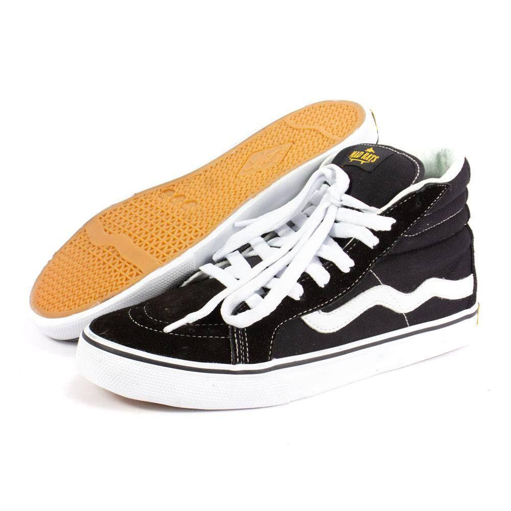 Tênis Infantil Mad Rats Hi Top Old School Preto/branco