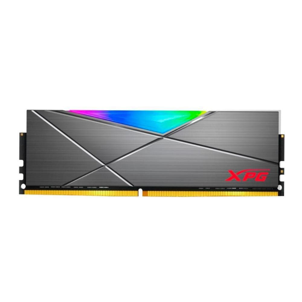 Memória 32GB DDR4 3200MHz Adata XPG Spectrix D50 - CL 16 - RGB - Cinza - AX4U320032G16A-ST50