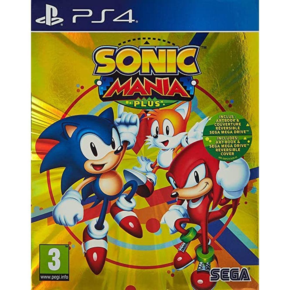 Jogo Sonic Mania Xbox One Midia Fisica