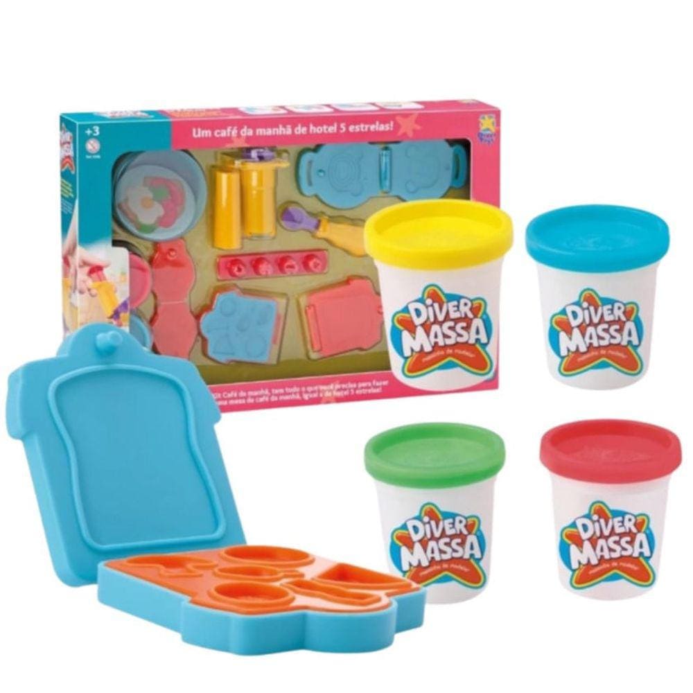Diver Massa - Kit Café da Manhã - Divertoys