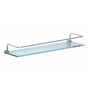 Prateleira De Vidro 35X12 Com Grade - Nelson