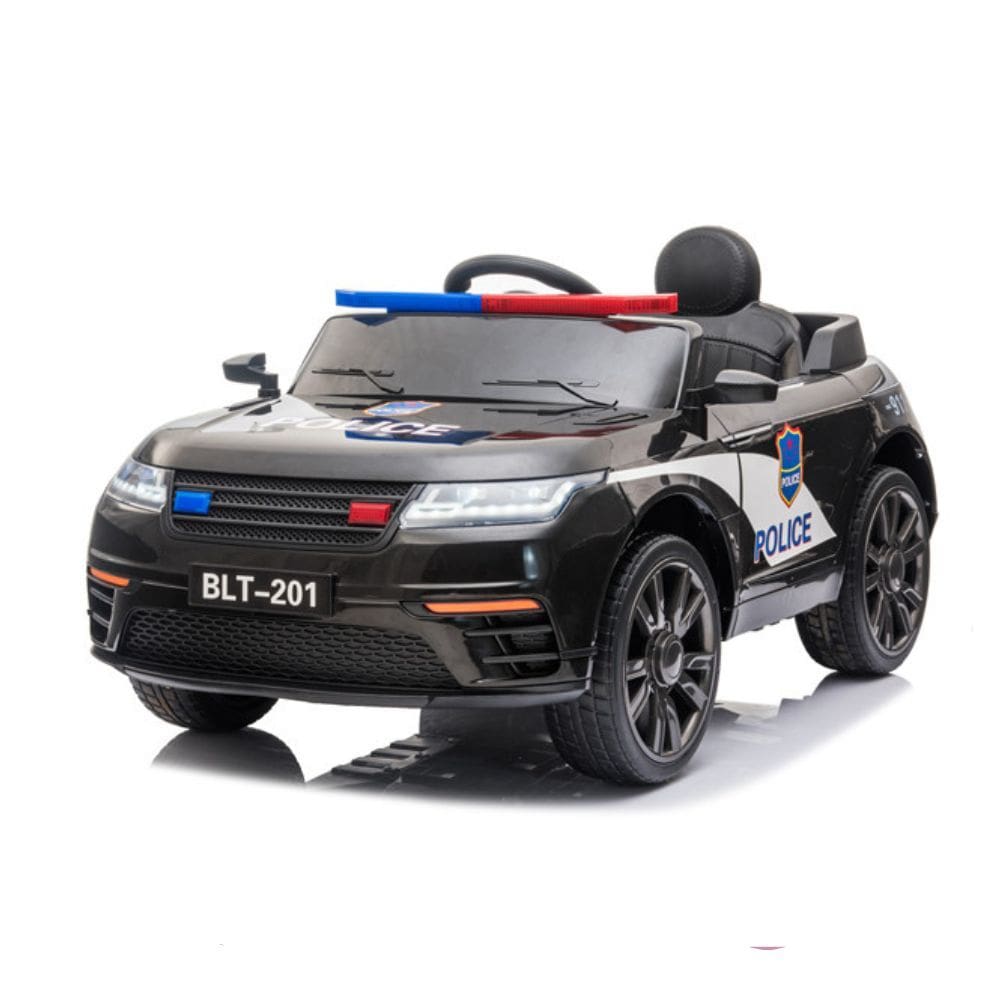 Carro Elétrico Bel Polícia Drift 12V com Controle Remoto 12V - Branco, Shopping