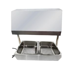 Conservador de Alimentos e Frituras 2 Cubas 500W 10Kg 220V