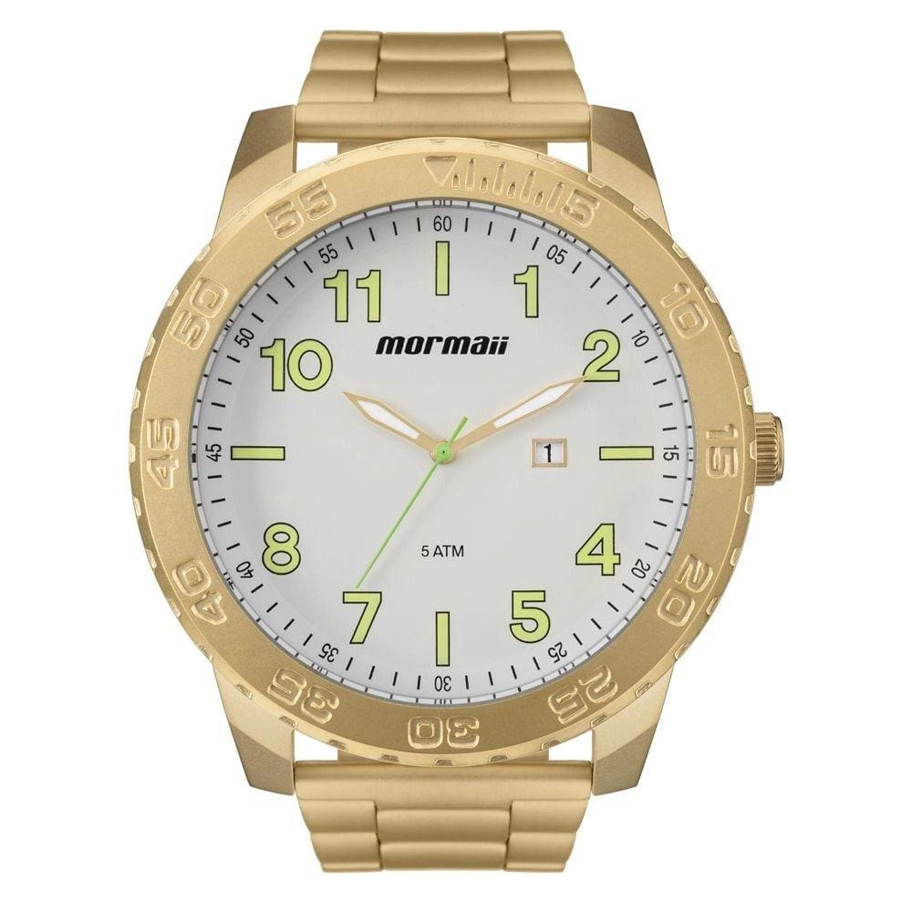 Relogio Mormaii Masculino Dourado Mo2115be/4B