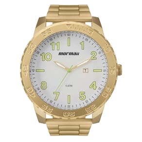 Relogio Mormaii Masculino Dourado Mo2115be/4B