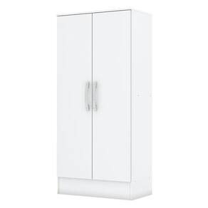 Armário Multiuso 2 Portas Zafira Branco - Briz Móveis