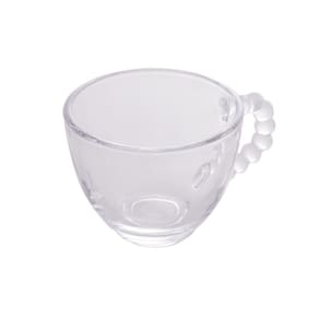 Conjunto 4 Xícaras Café Cristal S/Pires Pearl 80Ml - Wolff