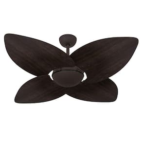 Ventilador De Teto Volare Marrom Office Dunamis Tabaco 127V