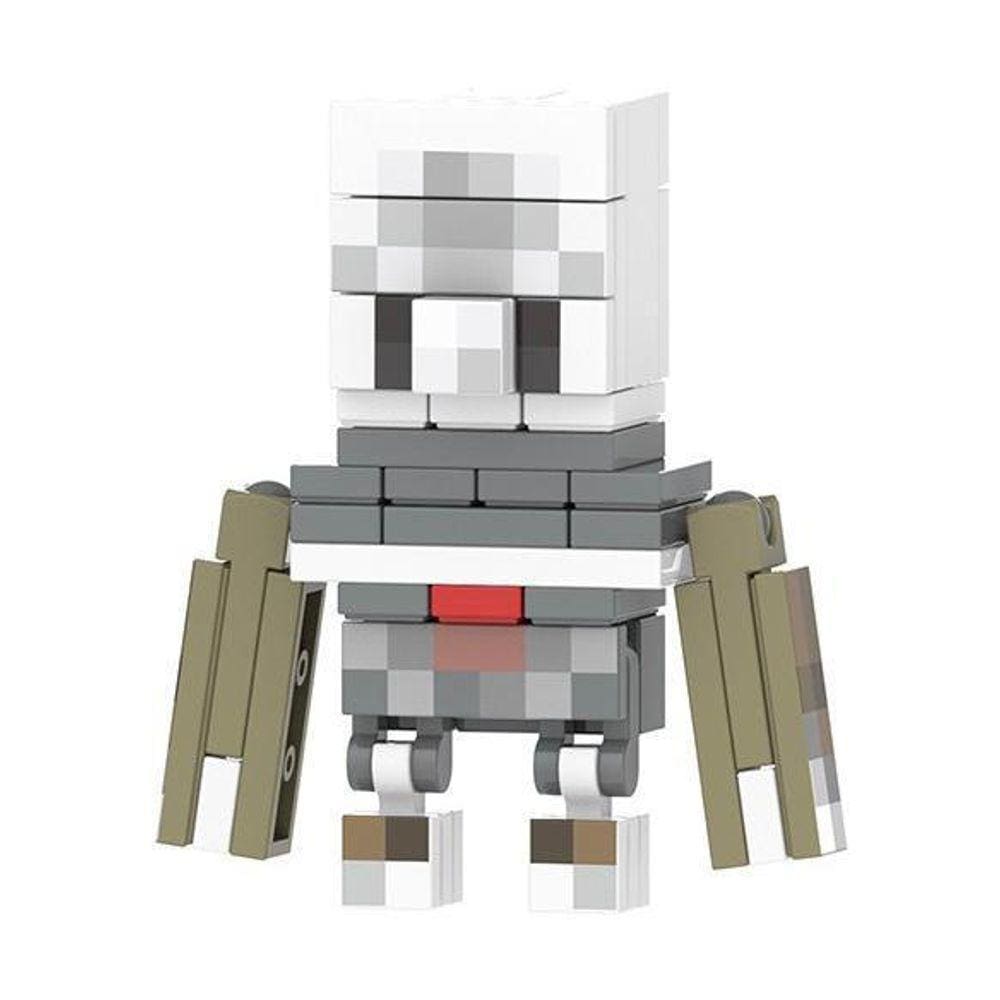 Boneco de minecraft imprimir recortar e montar