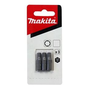 Ponta Bits Allen 5Mm X 25Mm 3 Peças B-23715 - Makita