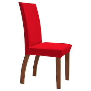 Capa De Cadeira 06 Unidades Malha Gel - Vermelho