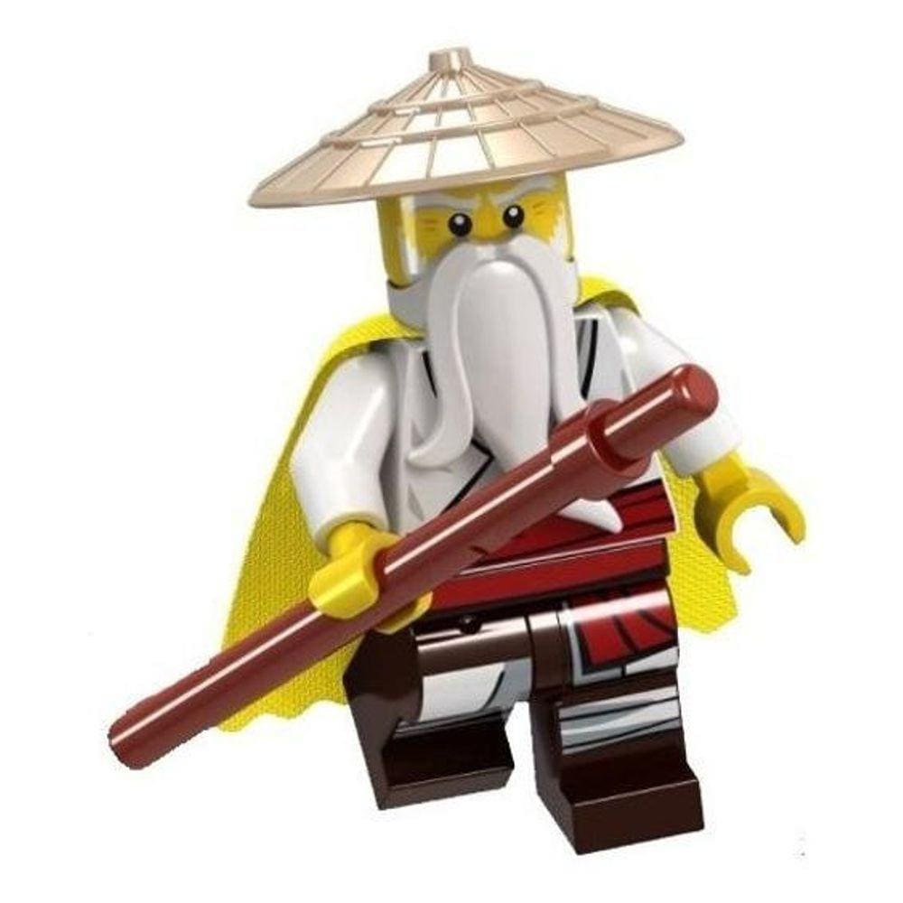 Boneco Blocos De Montar Wu Fight Combate Ninjago Especial