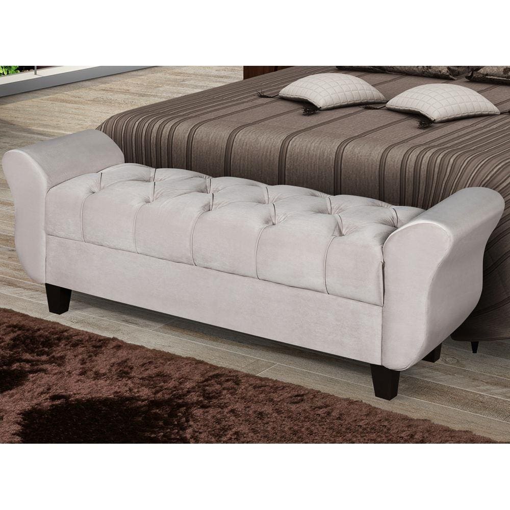 Recamier Banco Puff Milão 90 cm