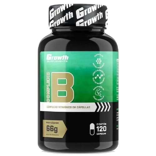 Complexo B Vitamina B12 Vitamínico Concentrado 120 Casas Bahia