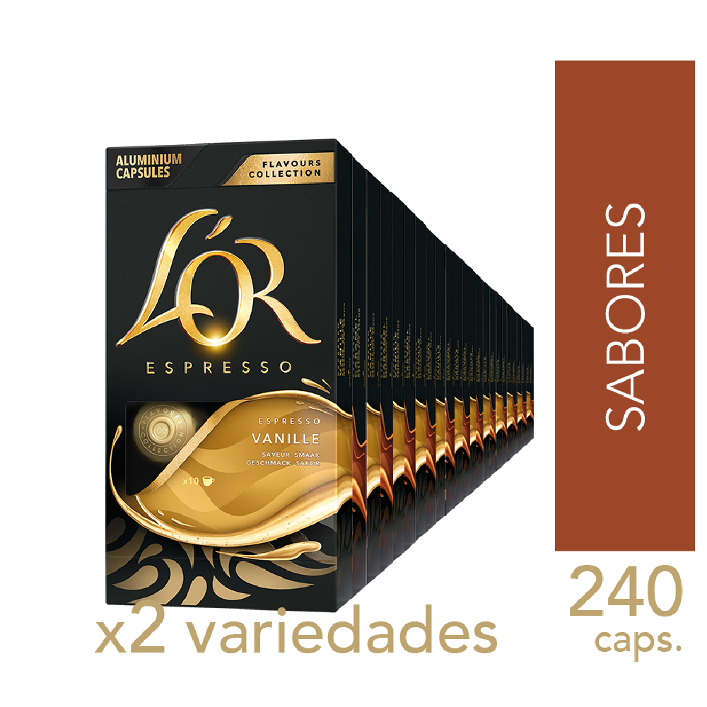 Kit 240 de Café L'or Sabores
