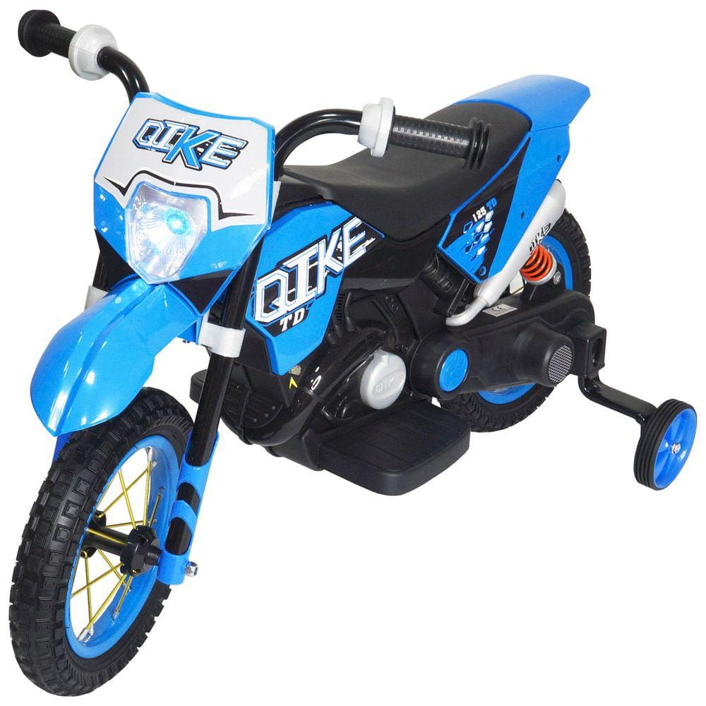 Moto Elétrica Infantil 6V Amarela Bel