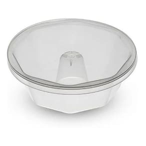 Kit 8 Forma Pudim Forneável Com Tampa Média 250Ml - Cristal
