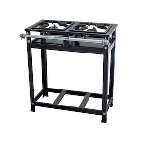 Fogão Industrial 2 Bocas 30x30 Economy Cristal Aço Baixa Pressão