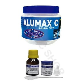 Kit Solda Fria Tapa Furo Para Evaporadores Alumínio Aluma