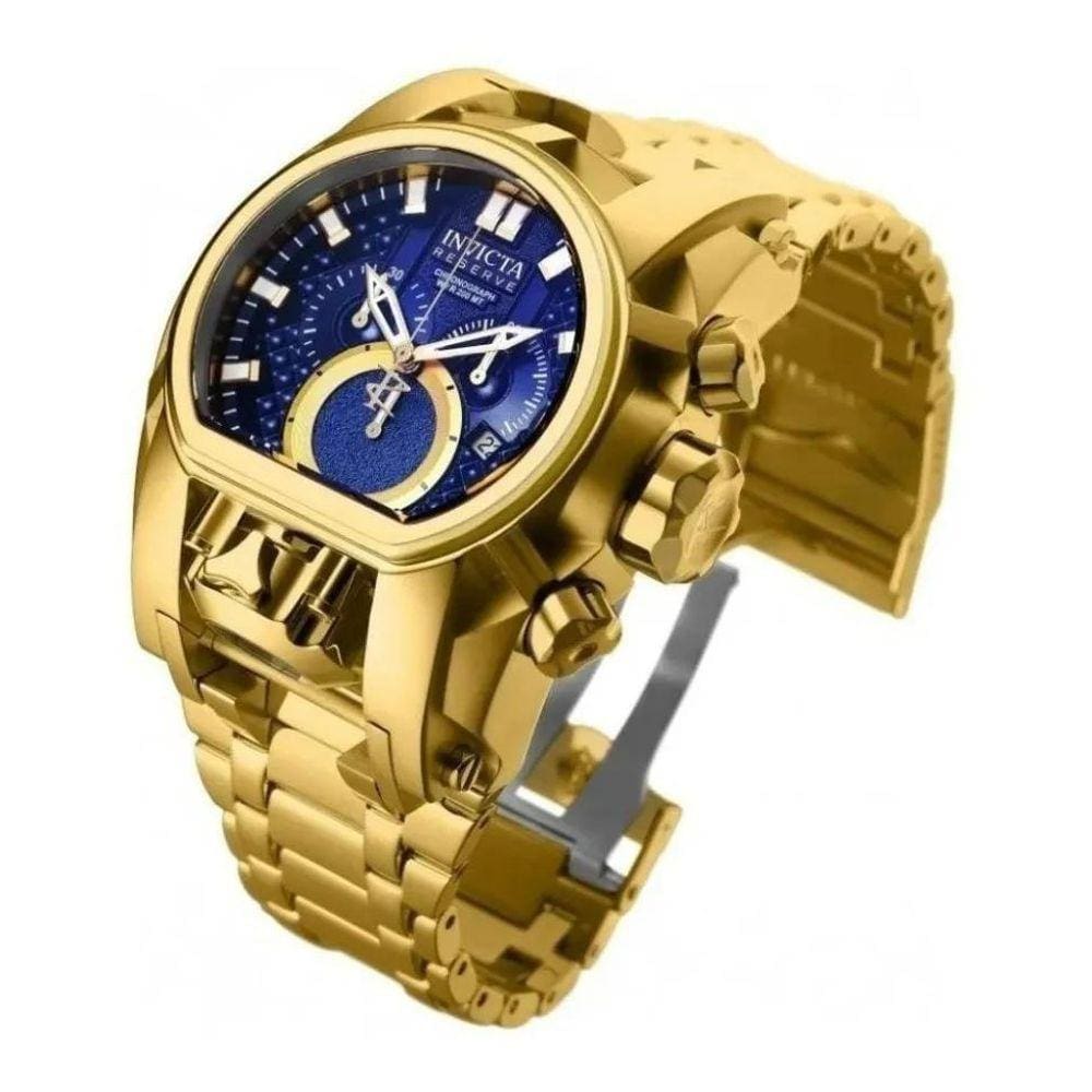 Comprar Relógio Masculino Invicta Zeus Magnum Linha Gold One