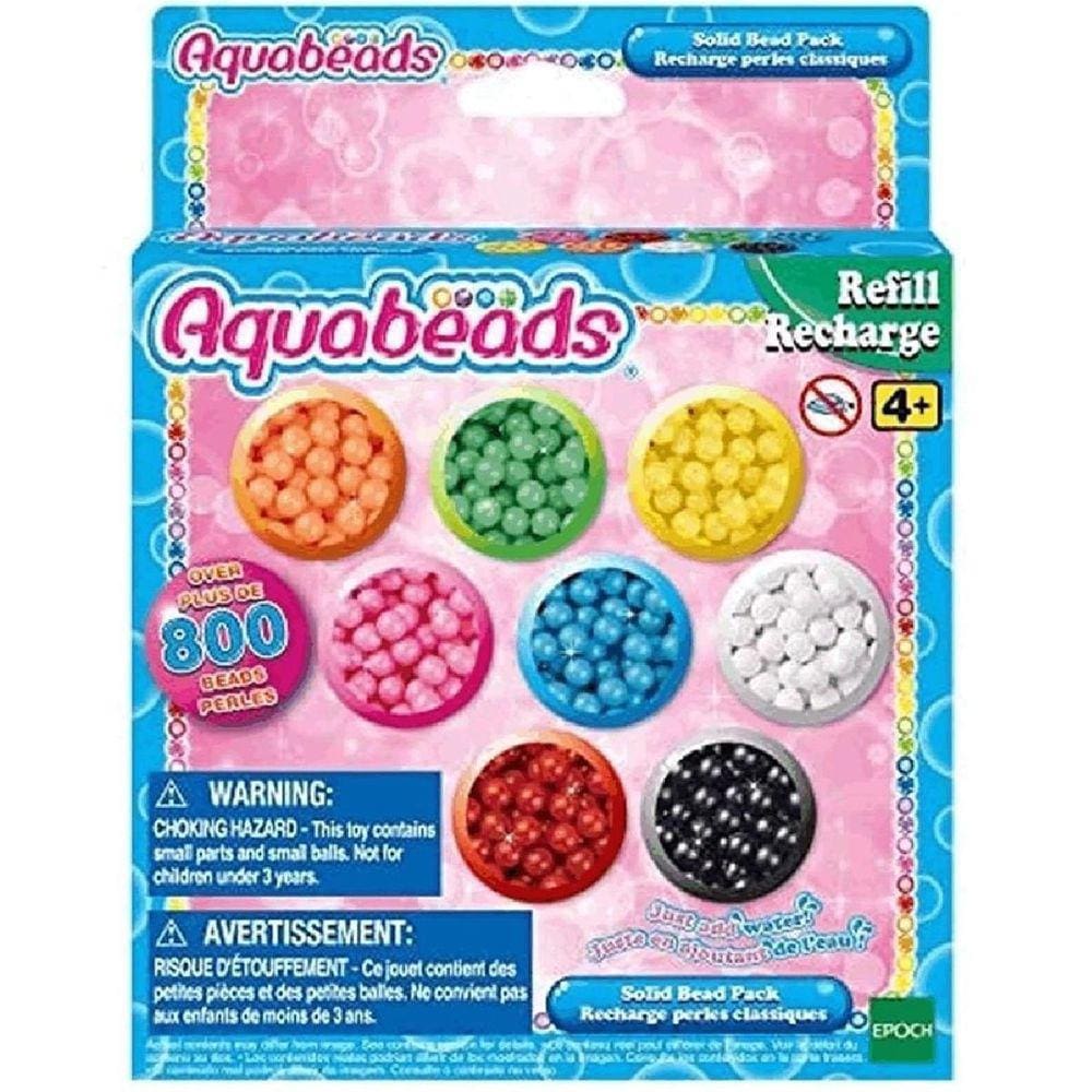 Aquabeads Solid Bead Conjunto De Micangas 800 Beads 31517