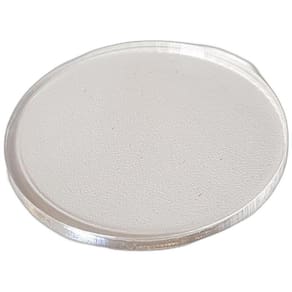 Kit 10 Peças Base Redonda Acrílica Para Biscuit 10Cm