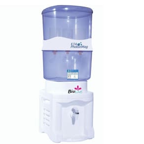 Filtro Ionizador Água Alcalina O Galão Com Base 3 Velas