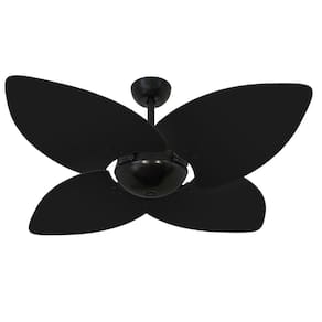 Ventilador De Teto Volare Preto Office Dunamis Preto 127V