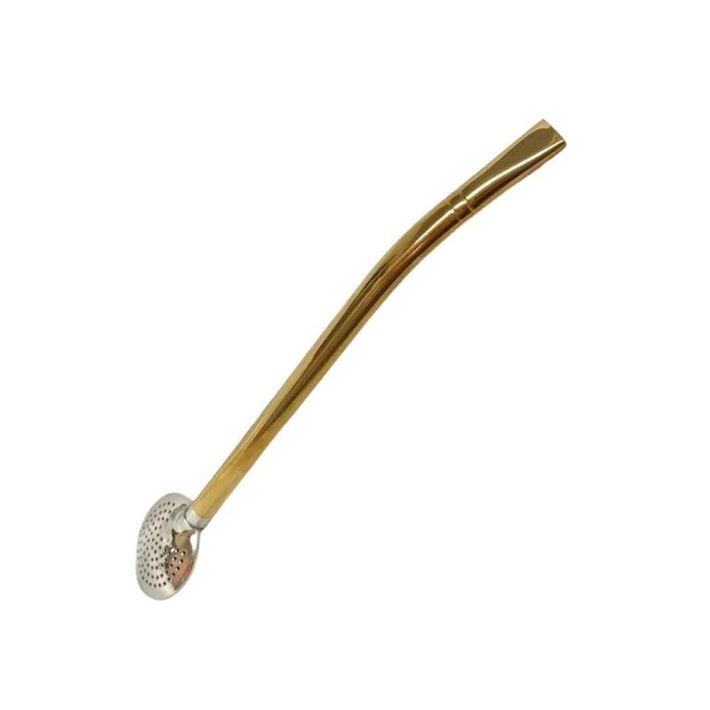 Bomba Dourada De Chimarrão Terere By Fineza