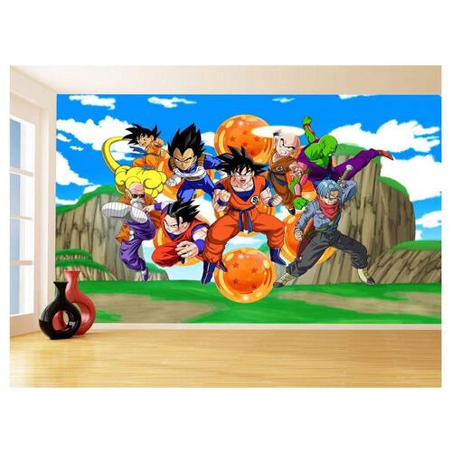 Papel De Parede Dragon Ball Goku | Casas Bahia Papel De Parede Dragon Ball Goku | Casas Bahia