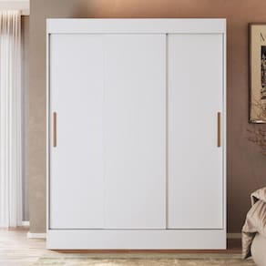 Guarda Roupa Solteiro 3 Portas 2 Gavetas Marselha Doripel