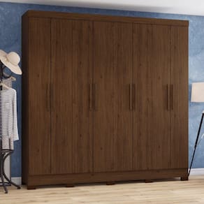 Guarda Roupa Casal 8 Portas 4 Gavetas B51 Briz