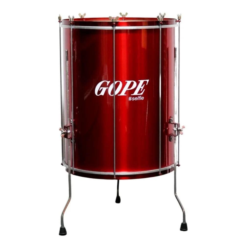 Surdo Gope 18 Pol 60 Cm Selfie Cereja Aluminio Tripe E
