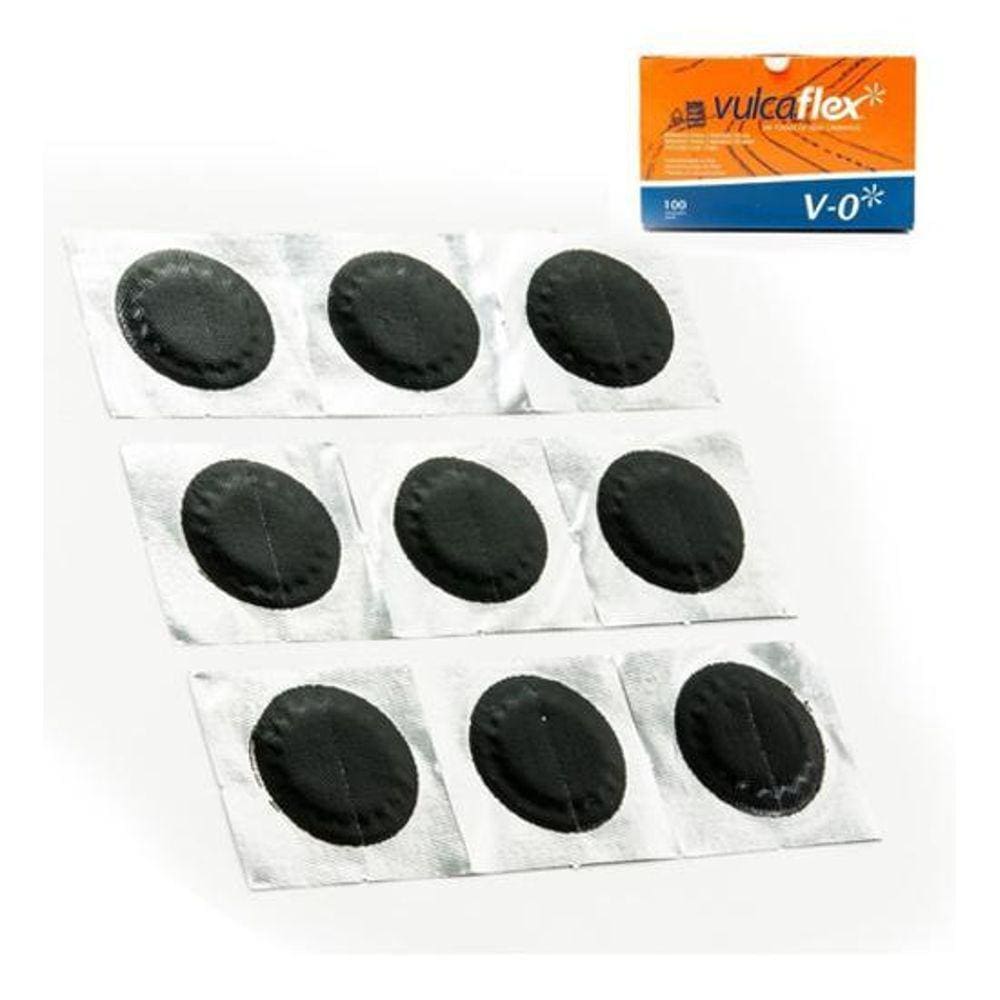 Remendo Redondo Câmaras Bike Frio Estrela V-0 30Mm 100 Un